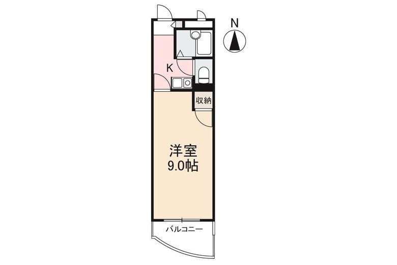 ヴィラ・アンソレイエ高松-B203-間取り図