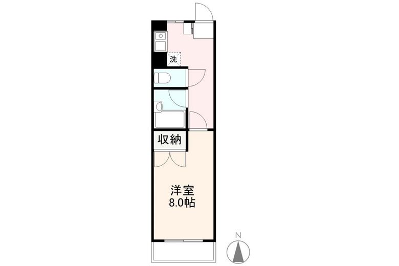 インターステイツ上之町-303-間取り図