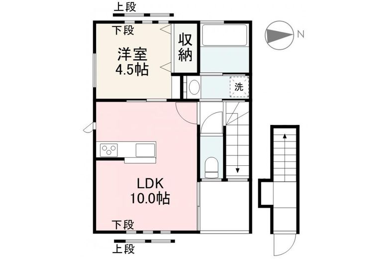 Ｒｏｎｄｏ　Ｂｅｌｌ-201-間取り図1