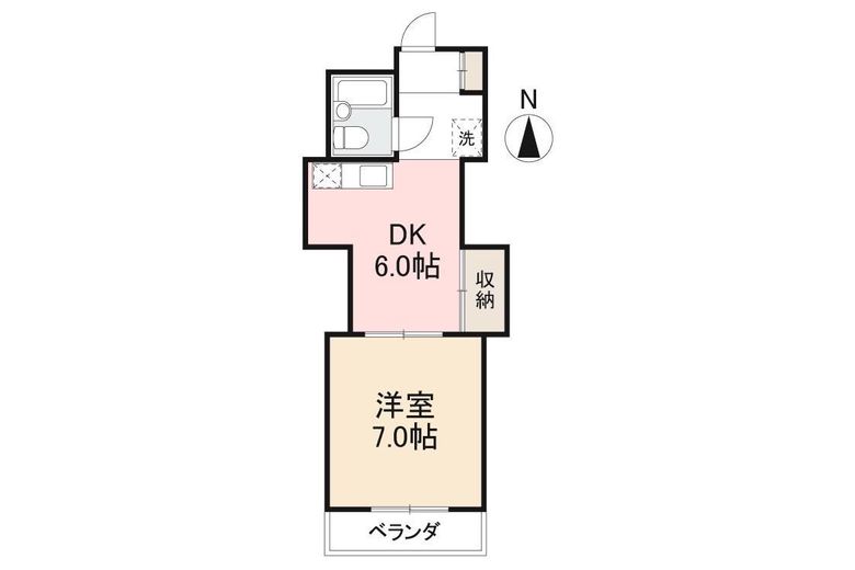 西町ハイツ（ＣＬ）-103-間取り図