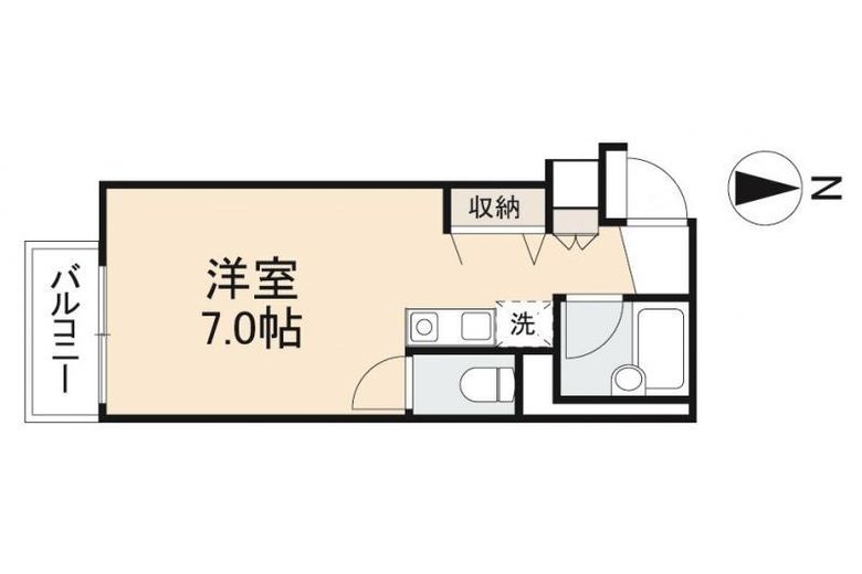 グリーンピア番町-102-間取り図